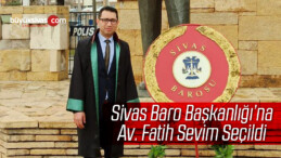 Sivas Barosu Seçimleri Tamamlandı! Yeni Baro Başkanı Fatih Sevim Oldu