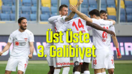 Sivasspor Üst Üste 3. Galibiyetini Aldı