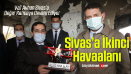 Sivas’ta İlk Yerli ve Milli Uçakların İniş Yaptığı Havaalanı Yenileniyor