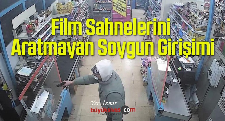 Film Sahnelerini Aratmayan Soygun Girişimi