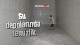 Su depolarında temizlik