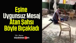 Eşine Uygunsuz Mesaj Atan Şahsı Böyle Bıçakladı