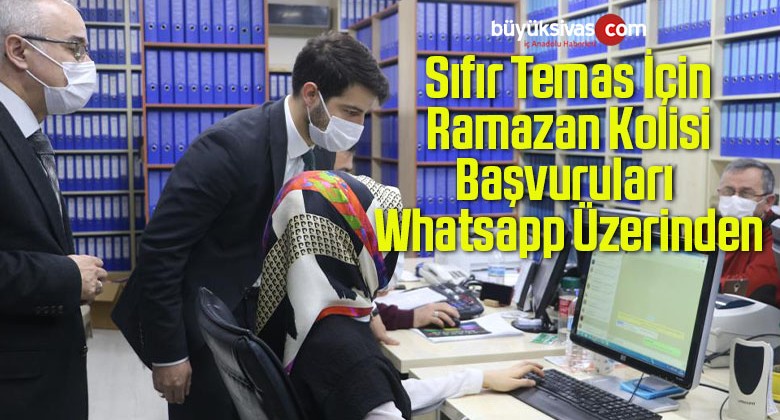 Sıfır Temas İçin Ramazan Kolisi Başvuruları Whatsapp Üzerinden Alınıyor