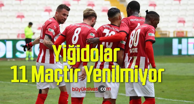 Yiğidolar 11 Maçtır Yenilmiyor