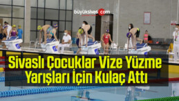 Sivaslı Çocuklar Vize Yüzme Yarışları İçin Kulaç Attı