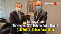 Japonya’dan Türkiye’ye 300 Milyon Dolar Kredi!