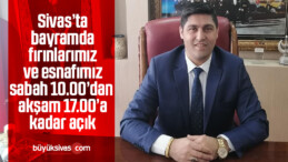 Başkan Hüseyin Düzgün “fırınlarımız ve esnafımız bayram da açık” dedi