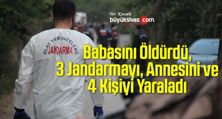 Babasını Öldürüp 8 Kişiyi Yaralayan Şahıs Etkisiz Hale Getirildi