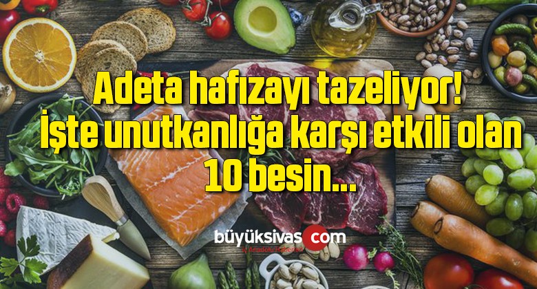 Adeta hafızayı tazeliyor! İşte unutkanlığa karşı etkili olan 10 besin…