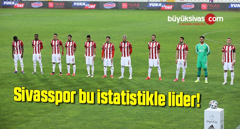 Sivasspor bu istatistikle lider!