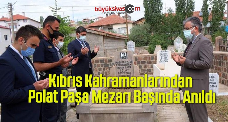 Kıbrıs Kahramanlarından Polat Paşa Mezarı Başında Anıldı