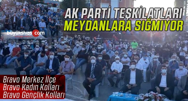 AK Parti Teşkilatları Esentepe Mahallesi’nde Alanlara Sığmadı