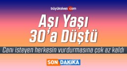 Bakan Koca açıkladı! Aşıda yaş sınırı 30’a düştü