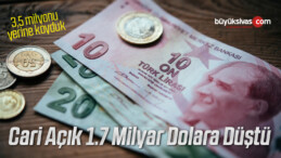 Nisan Ayı Cari işlemler Dengesi 1,7 milyar dolar açık verdi