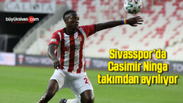 Sivasspor’da Casimir Ninga takımdan ayrılıyor