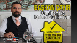 Güvenilir emlakçı için bu etikete dikkat edin