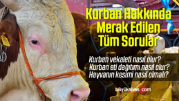 Kurban Hakkında Merak Edilen Tüm Sorular