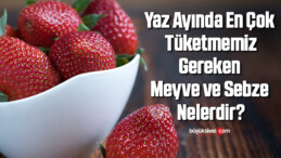 Yaz Ayında En Çok Tüketmemiz Gereken Meyve ve Sebze Nelerdir?