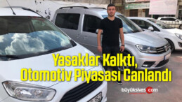 Yasaklar Kalktı, Otomotiv Piyasası Canlandı