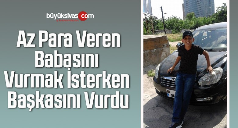 Babasını Vurmak İsterken Başkasını Vurdu