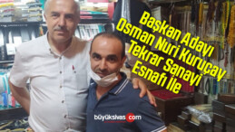 Başkan Adayı Osman Nuri Kuruçay Tekrar Sanayi Esnafı İle