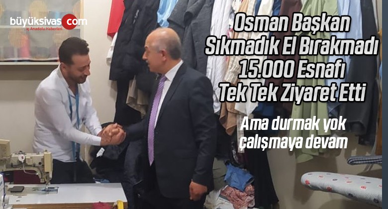 Başkan Adayı Kuruçay Kümbet Mahallesi Esnaflarını Ziyaret Etti