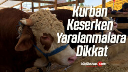 Kurban Keserken Yaralanmalara Dikkat