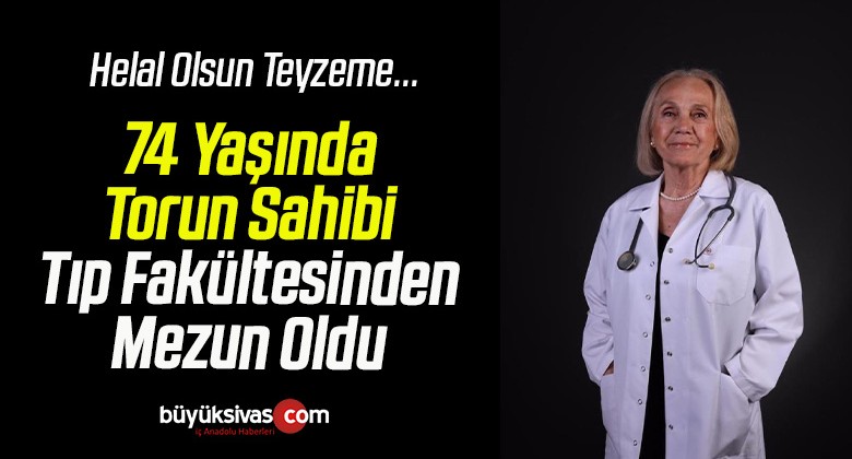 74 Yaşında Cerrahpaşa Tıp Fakültesi’nden Mezun Oldu