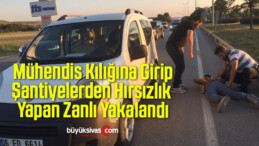 Mühendis Kılığına Girip Şantiyelerden Hırsızlık Yapan Zanlı Yakalandı