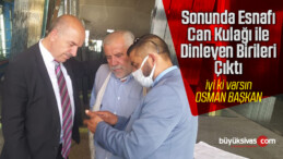 Başkan Adayı Osman Nuri Kuruçay Marangoz ve Mermerci esnafı ile