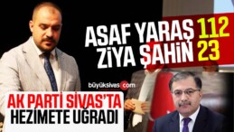 AK Parti Sivas’ta BBP’ye karşı hezimete uğradı! Seçim sonucu 112’ye 23