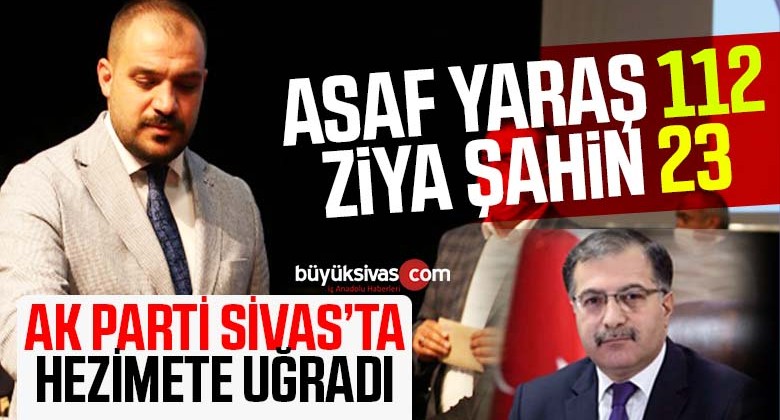 AK Parti Sivas’ta BBP’ye karşı hezimete uğradı! Seçim sonucu 112’ye 23