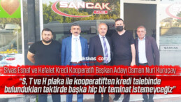 Başkan Adayı Kuruçay’a otobüsçü, taksici ve servisçi esnaflardan destek