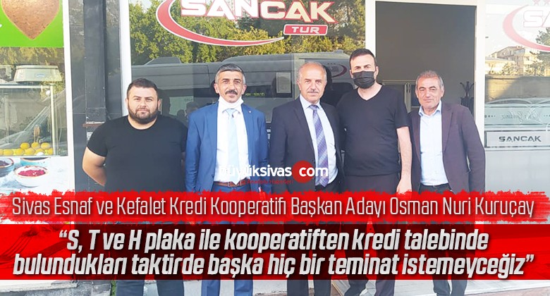 Başkan Adayı Kuruçay’a otobüsçü, taksici ve servisçi esnaflardan destek