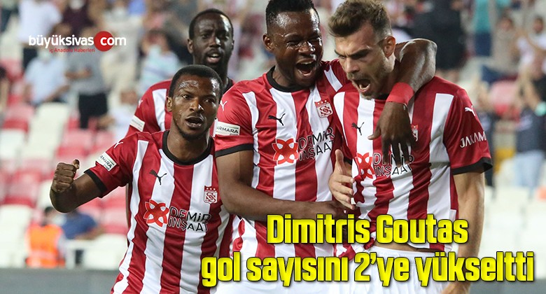 Dimitris Goutas, gol sayısını 2’ye yükseltti