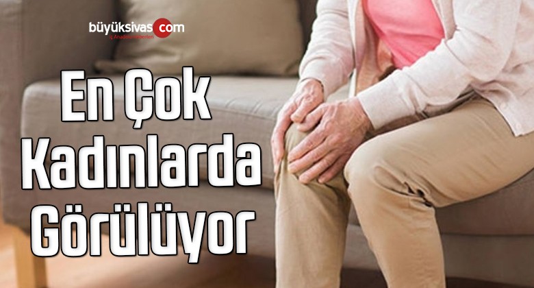 Diz kireçlenmesi en çok kadınlarda görülüyor