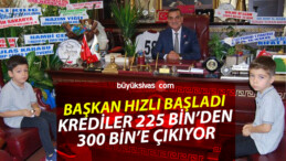 Esnaf ve Sanatkarlar Kredi Kefalet Kooperatifi Başkanı Mesut Dursun hızlı başladı