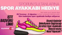 Sivas Belediyesi Ücretsiz Spor Ayakkabısı Başvurusu Nasıl Yapılır?