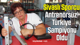 Türkiye şampiyonu engelli sporcu hikayesiyle örnek oldu