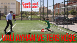 Vali Salih Ayhan Altınyayla İlçesinde Adamla Adam Çocukla Çocuk