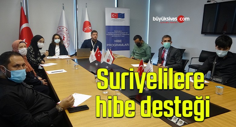 Suriyelilere hibe desteği