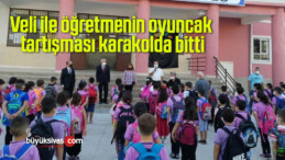 Veli ile öğretmenin oyuncak tartışması karakolda bitti