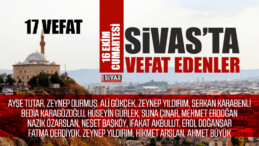 Sivas Aramızdan Ayrılanlar – Sivas’ta Ölenler – 16 Ekim 2021