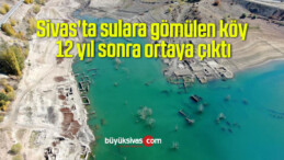 Sivas’ta sulara gömülen köy 12 yıl sonra ortaya çıktı