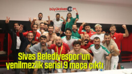 Sivas Belediyespor’un yenilmezlik serisi 9 maça çıktı