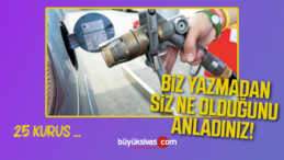 LPG’ye 25 kuruşluk zam