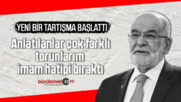 Temel Karamollaoğlu: Torunlarım imam hatipi bıraktı