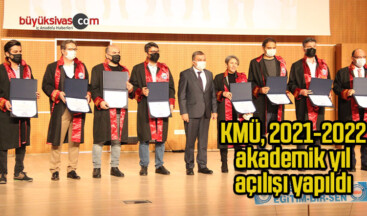 KMÜ, 2021-2022 akademik yıl açılışı yapıldı