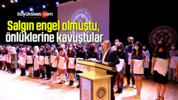 Salgın engel olmuştu, önlüklerine kavuştular