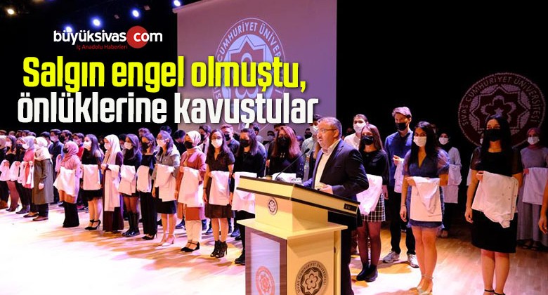 Salgın engel olmuştu, önlüklerine kavuştular